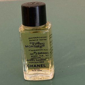 Chanel After Shave Travel Sample .25 oz Vintage NOS